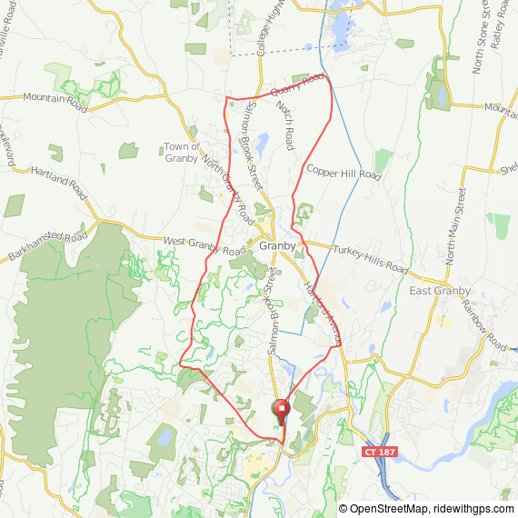 Simsbury bicycle ride