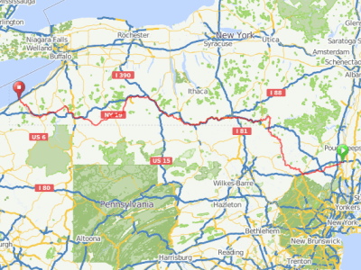 New York Bike Route&nbsp;17