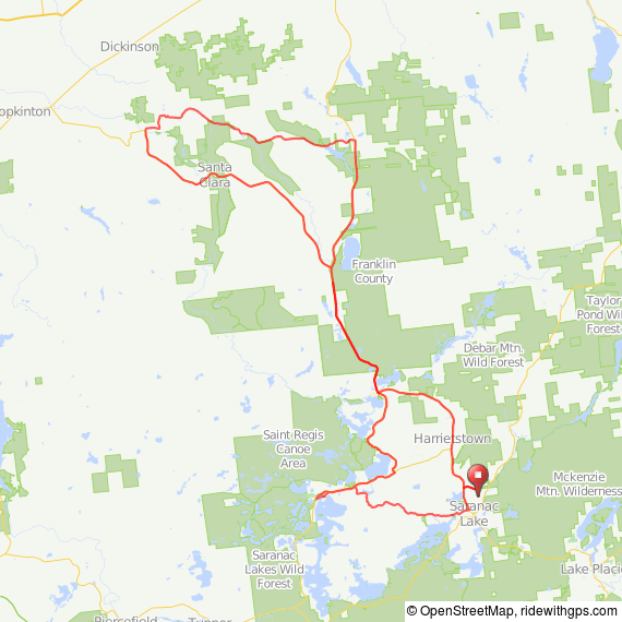 Saranac Lake ride