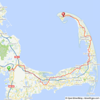 Bourne to Provincetown Cape Cod bicycle ride