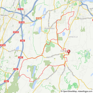 Durham bicycle ride Connecticut