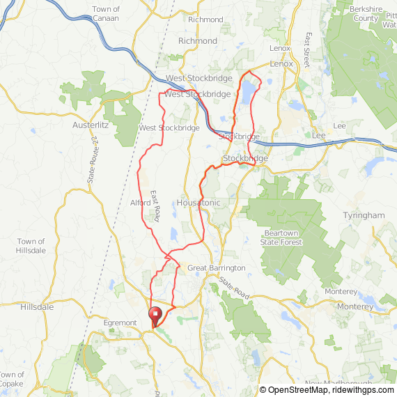 Great Barrington-Stockbridge bicycle ride