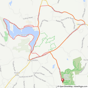 Lake Waramaug bicycle ride