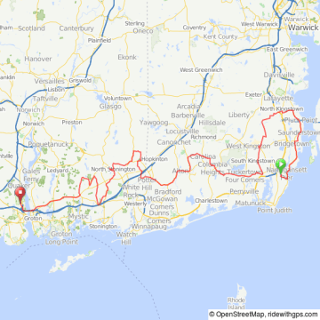 Narragansett-Groton bicycle ride