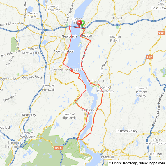 Newburgh-Highlands bicycle ride