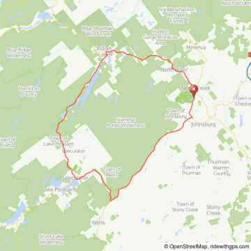 North Creek Ididaride bicycle ride