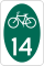 NY Bicycle Route 14