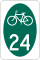 NY Bicycle Route 24