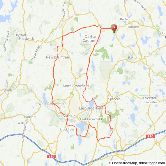 Rutland bicycle ride