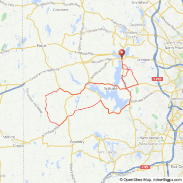 Scituate Reservoir bicycle ride