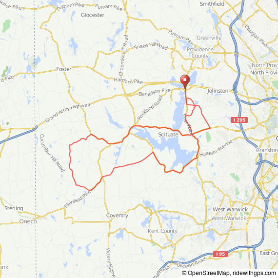 Scituate Reservoir bicycle ride