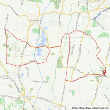 Suffield-Congamond bicycle ride