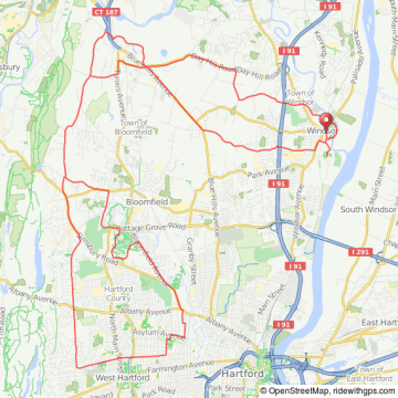 Windsor CT bicycle ride