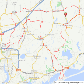 Woods River Junction bicycle ride