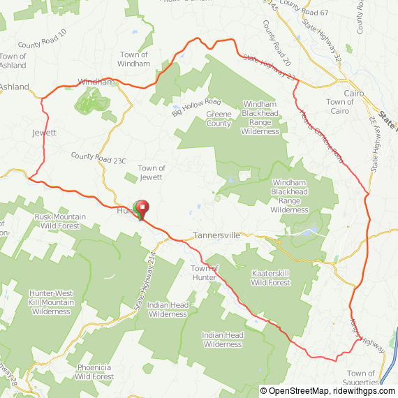 Catskill Mountain Classic bicycle ride