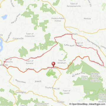 Catskill bicycle race