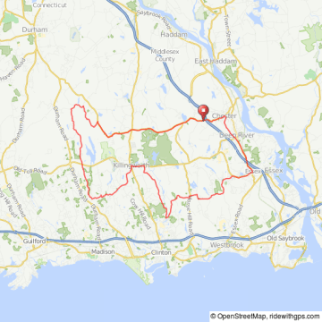 Chester-Killingsworth CT bicycle ride