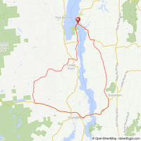 Chimney Point VT bicycle ride