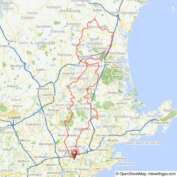 Charles River Wheelmen CRW spring century