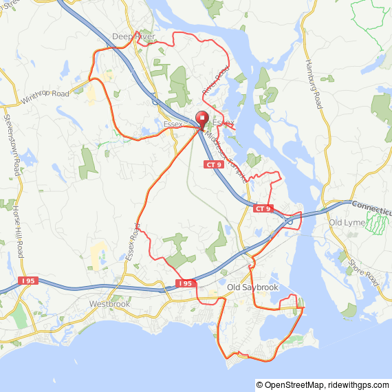 Essex Old Saybrook bicycle ride