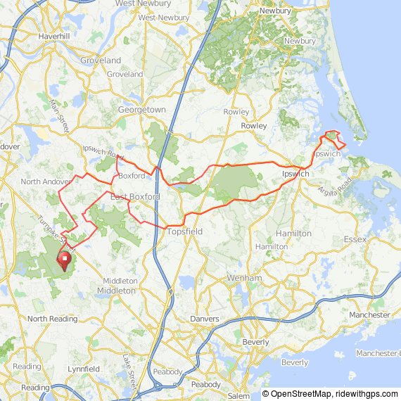 Harold Parker SP bicycle ride