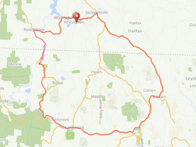 Hungry Lion Bicycle Tour, Whittingham, VT, September 27, 2025 