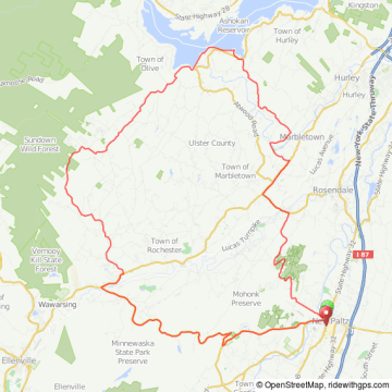 New Paltz Ashoken bicycle ride