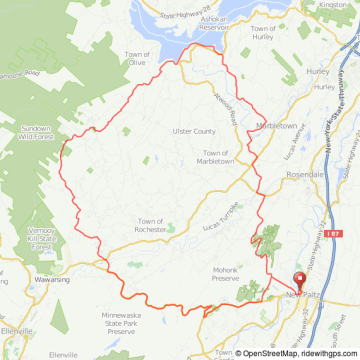 New Paltz Ashoken bicycle ride