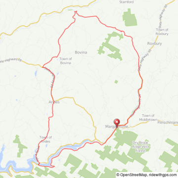 North Catskill Margaretville bicycle ride