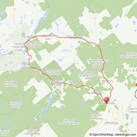 North Creek Teddy's bicycle ride