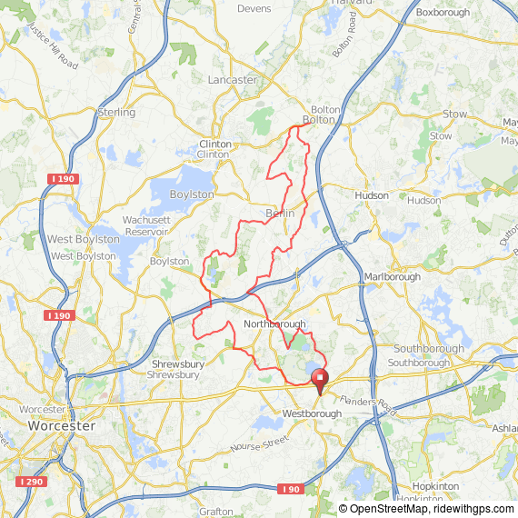 Westborough bicycle ride