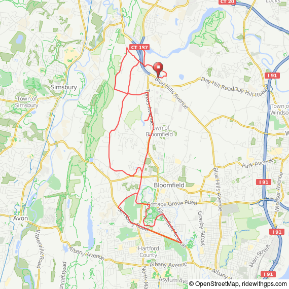 Bloomfield bicycle ride