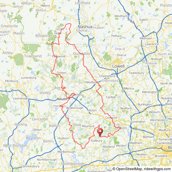 Sudbury Century bicycle ride