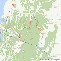 Richmond VT and Smugglers Notch bicycle ride