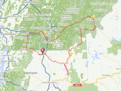 Vermont – New Hampshire – Eastern Townships  4 Day Cycling&nbsp;Tour
