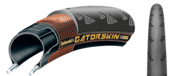 Continental Gatorskin flat-resistant tires