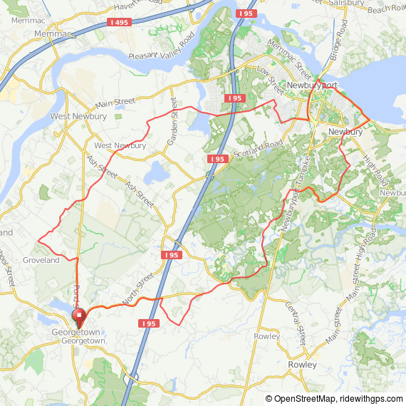 Georgetown MA 26 mile ride