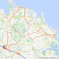 Massachusetts South Shore bicycle ride