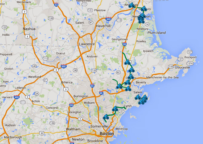 Border to Boston trail