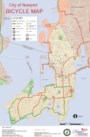Newport Bike map