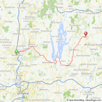 Northampton Quabbin Reservoir bicycle ride