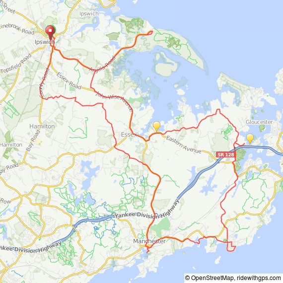Cape Ann bicycle ride