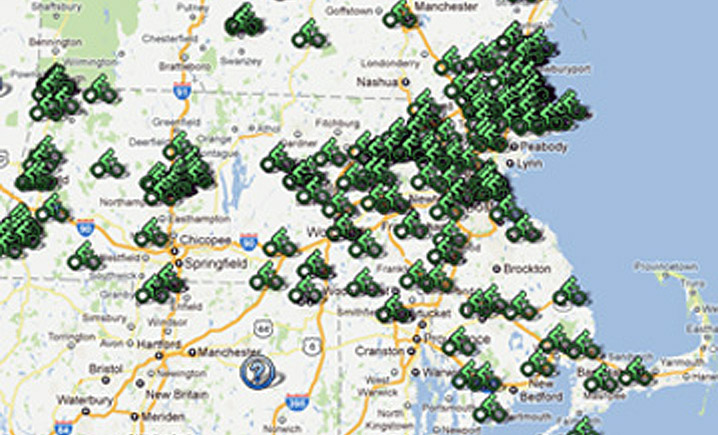 Bicycle rides in Massachusetts