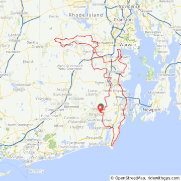 Ride the Rhode for the National MS Society, Day 1