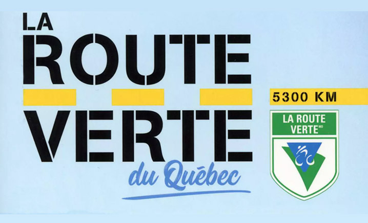 La Route Verte cycling in Quebec
